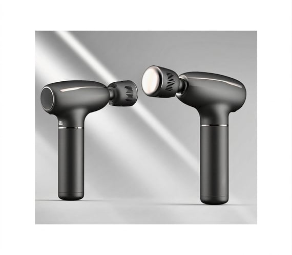Hot & Cold Massage Gun with Long Handle