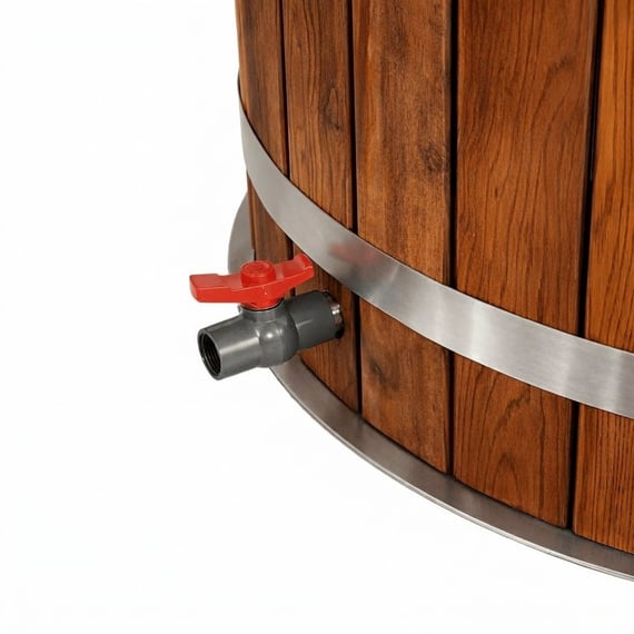 Oval Cedar Ice Bath