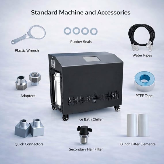 Pro Ice Bath Chiller 0.8HP